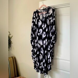 Iman Leopard Print Caftan